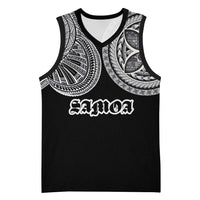 Samoa Traditional Tattoo Basketball Jersey Tribal Tatau Pattern