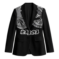 Samoa Traditional Tattoo Blazer Tribal Tatau Pattern