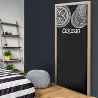Samoa Traditional Tattoo Door Cover Tribal Tatau Pattern