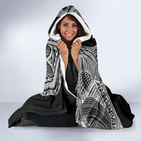 Samoa Traditional Tattoo Hooded Blanket Tribal Tatau Pattern