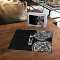 Samoa Traditional Tattoo Puzzle Tribal Tatau Pattern