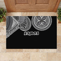 Samoa Traditional Tattoo Rubber Doormat Tribal Tatau Pattern