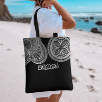 Samoa Traditional Tattoo Tote Bag Tribal Tatau Pattern