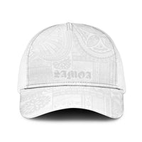 Samoa Lotu Tamaiti Baseball Net Cap Tribal Tatau with Siapo Pattern