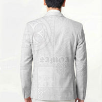 Samoa Lotu Tamaiti Blazer Tribal Tatau with Siapo Pattern
