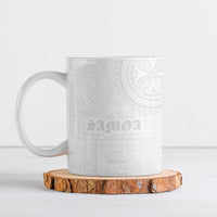 Samoa Lotu Tamaiti Ceramic Mug Tribal Tatau with Siapo Pattern