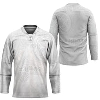 Samoa Lotu Tamaiti Hockey Jersey Tribal Tatau with Siapo Pattern