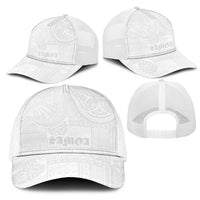 Samoa Lotu Tamaiti Mesh Trucker Cap Tribal Tatau with Siapo Pattern