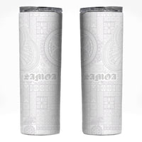 Samoa Lotu Tamaiti Skinny Tumbler Tribal Tatau with Siapo Pattern