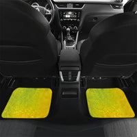 Hawaiian Mango Car Mats Polynesian Art Pattern and Kakau Tattoo