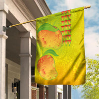 Hawaiian Mango Garden Flag Polynesian Art Pattern and Kakau Tattoo