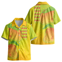 Hawaiian Mango Kid Hawaiian Shirt Polynesian Art Pattern and Kakau Tattoo