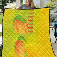 Hawaiian Mango Quilt Polynesian Art Pattern and Kakau Tattoo