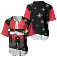 Polynesian Santa Claus Costume Funny Baseball Jersey LT03 - Polynesian Pride