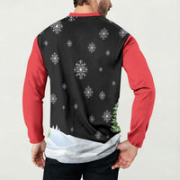 Polynesian Santa Claus Costume Funny Button Sweatshirt LT03 - Polynesian Pride