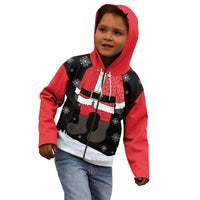 Polynesian Santa Claus Costume Funny Kid Hoodie LT03 - Polynesian Pride