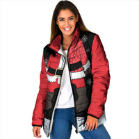 Polynesian Santa Claus Costume Funny Padded Jacket LT03 Women Multicolor - Polynesian Pride