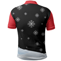 Polynesian Santa Claus Costume Funny Polo Shirt LT03 - Polynesian Pride