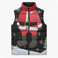 Polynesian Santa Claus Costume Funny Sleeveless Puffer Jacket LT03 Unisex Multicolor - Polynesian Pride