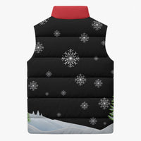 Polynesian Santa Claus Costume Funny Sleeveless Puffer Jacket LT03 - Polynesian Pride
