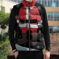 Polynesian Santa Claus Costume Funny Sleeveless Puffer Jacket LT03 - Polynesian Pride
