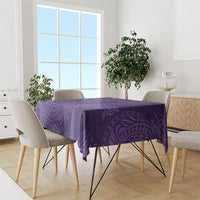Hawaiian Turtle and Shark Tablecloth Kakau Tribal with Polynesian Pattern Purple Color LT03 - Polynesian Pride