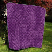 Hawaiian Turtle and Shark Quilt Kakau Tribal with Polynesian Pattern Pink Color LT03 - Polynesian Pride