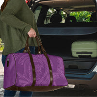 Hawaiian Turtle and Shark Travel Bag Kakau Tribal with Polynesian Pattern Pink Color LT03 - Polynesian Pride