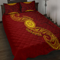 Tonga Ha'apai High School Quilt Bed Set Ngatu and Maori Ethnic Tribal Pattern LT03 - Polynesian Pride