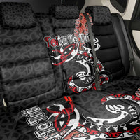 Aotearoa Toitu Te Tiriti Back Car Seat Cover Maori Taniwha Haka - Honour the Treaty LT03