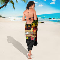 Hawaiian Elements and Polynesian Tattoo Sarong