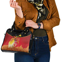 Papua New Guinea Independence Day Shoulder Handbag Happy Anniversary 50th Bird-of-paradise Melanesian Tattoos - Polynesian Pride