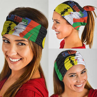 New Caledonia Neck Gaiter Kagu Bird and The Seal with Melanesian Culture - Polynesian Pride