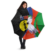New Caledonia Umbrella Kagu Bird and The Seal with Melanesian Culture - Polynesian Pride