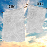 Samoan Culture-Lotu Tamaiti Garden Flag Siapo and Polynesian Art Tattoos - Polynesian Pride