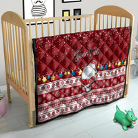 Personalised Palau Christmas Quilt Snowman and Palau Coat of Arms Maori Tribal Xmas Style LT03 - Polynesian Pride