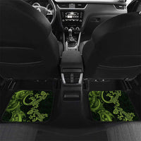 New Zealand Gecko Maori Art Tattoo Car Mats