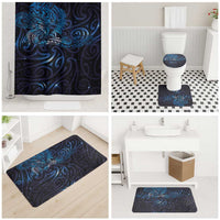 New Zealand New Year-Matariki Bathroom Set Aotearoa Maori Tattoo Galaxy Sky