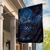 New Zealand New Year-Matariki Garden Flag Aotearoa Maori Tattoo Galaxy Sky