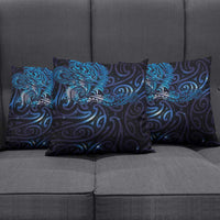 New Zealand New Year-Matariki Pillow Cover Aotearoa Maori Tattoo Galaxy Sky