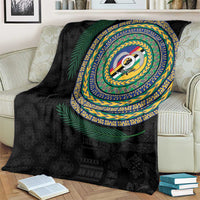 Torba Tribal Tattoo with Namele Leaves Blanket