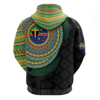 Tafea Tribal Tattoo with Namele Leaves Hoodie