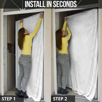 Niue White Sunday Door Cover Hiapo Tribal Art Tattoos - Polynesian Pride