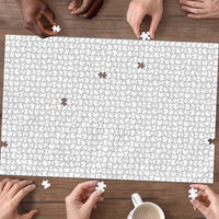 Niue White Sunday Puzzle Hiapo Tribal Art Tattoos - Polynesian Pride