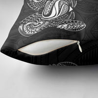 Super Samoan Traditional Tribal Art Tattoos Pillow Cover Black Color - Polynesian Pride