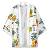 Hawaiian Quilts Kimono Tropical Fruits and Plants