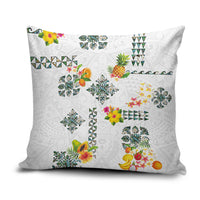 Hawaiian Quilts Pillow Cover Tropical Fruits and Plants