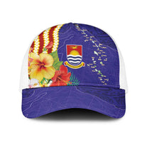 Kiribati Heritage Mesh Trucker Cap Map of the Islands and Polynesia Pattern