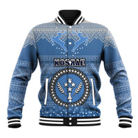 personalised-kosrae-christmas-baseball-jacket-coat-of-arms-beautiful-merry-xmas-snowflake