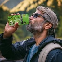 Personalised Cook Islands Va'a Race 4 in 1 Can Cooler Tumbler Te Tatau Tattoos Sporty Style Green-White Color - Polynesian Pride